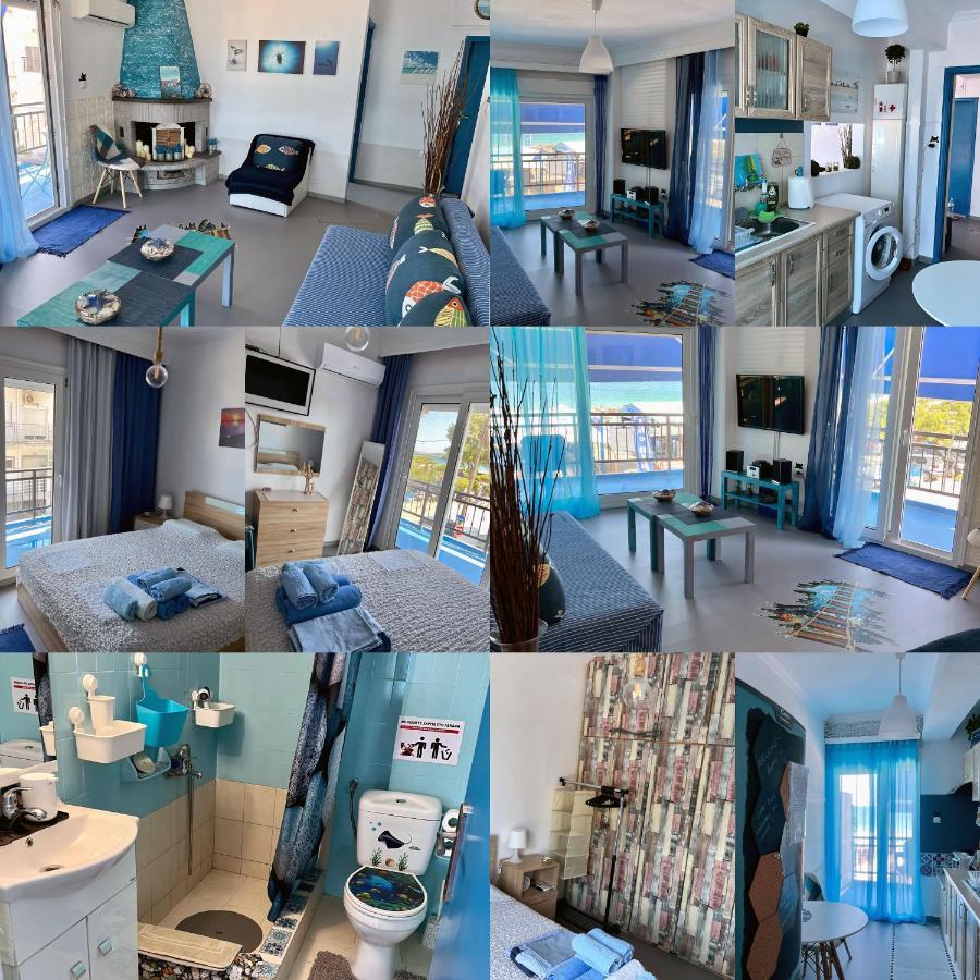Апартаменты Upper Deck Apt. Неа-Перамос Экстерьер фото