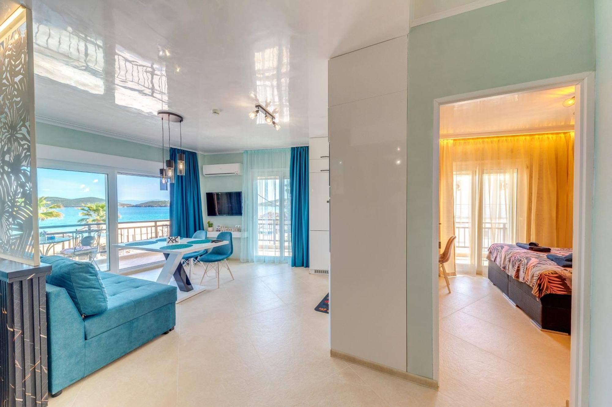 Апартаменты Upper Deck Apt. Неа-Перамос Экстерьер фото